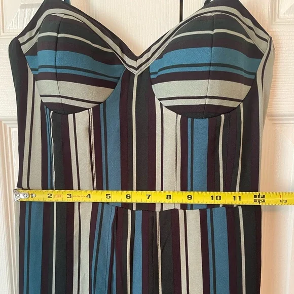 Xhilaration Striped Jumpsuit - Picture 6 of 7